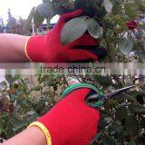 10guage Red Cotton Black Latex Wrinkle Coated Gloves thumbnail-5