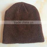 Fashion Simple Pure Color Custom Knitted Cap for Man thumbnail-1