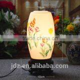 Wedding Gift Mother day's Gift valentines gift AntiqueTable Lamp Jingdezhen Ceramic Bamboo Craft Bedside LED E27 220v 110v