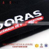 100% Custom Acrylic Fashion Beanie Embroidery Logo thumbnail-2
