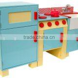 School Kids Wooden Pretend Play Kitchen Set