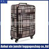 Factory Wholesale PVC Shell 360 Degree Spinner Wheels Soft Trolley Luggage thumbnail-1