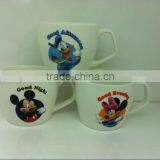 large belly shaped ceramic coffee mug