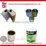 Semi Automatic Paint Chemical Can Making Production Line