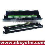 25 Port UTP Telephone Panel 8P4C 19" 1U,Krone IDC