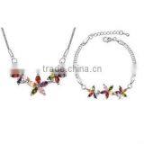 07-6059 2013 Girl Staainless Steel Wholesale Jewelry Starfish Jewelry Set