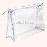 Clear Plastic PVC Zipper Cosmetic Bag, Folding Cosmetic Bag Set For Men