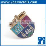 24K Gold Plating Suit Shirt Metals Men Cufflinks thumbnail-4