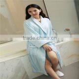 100% Bamboo Women Bathrobe Hotel Home Luxury Pajamas Bright Color Robe