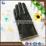 Factory Made Men Sheepskin Leather Gloves With Great Price thumbnail-3