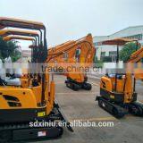 China Hot Sale New Used Mini Excavator 0.8 Ton Farm Garden Excavator With Backhoe thumbnail-2