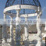 Carved White Marble Gazebos