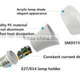 Hot Sale Energy Saving 3w 5w 7w 9w 12w Led Bulb Light Smd 5730 E27 Led Light Bulb thumbnail-5