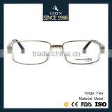 Diamond Metal Spectacle Frames With Non-slip Silicone Nose Pad and Very Light Aluminium Temples Eyewear Optical Frames RM00471 thumbnail-2