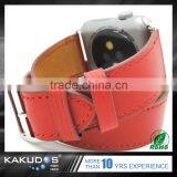 Cheap Price Leather Popular 38mm and 42mm Watch Cuff Band for Iwatch thumbnail-1