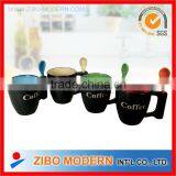 Ceramic Mug With Spoon thumbnail-2