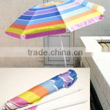 [BM0020]Colorful Beach Umbrella, stripe beach umbrella