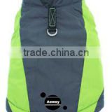 Best selling custom logo lime green trekking dog jacket clothes pets product12