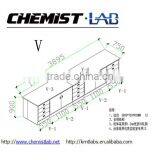 Heavy Duty Steel Lab Side Work Benches With Drawers In Clean Room Laboratory thumbnail-1
