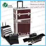 Professional Makeup Artist Cosmetic Rolling Case With Drawers thumbnail-1