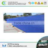 HEAVY DUTY 6oz 6' x 10' BLUE MESH SCREEN SHADE TARP,UV TREATED SUN SHADE SCREEN SHADE TARP thumbnail-3