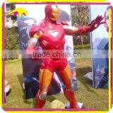 KANO0551 Children Playground Decorative Artificial Fiberglass Iron Man Statue thumbnail-4