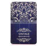High Quality Hard PU Leather Material Multi Pattern Case Stand Tablet Case for Samsung Tab E 8.0 thumbnail-2