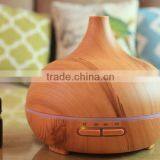 300ml Cool Mist Humidifier Ultrasonic Aroma Essential Oil Diffuser for Office Home Bedroom Living Room Study Yoga Spa - Wood thumbnail-2
