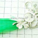 Our New Design Feather Metal Keychain