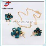 No.1 Yiwu & Ningbo Exporting Commission Agent Wanted Unique Design Chain Fancy Custome Necklace Sets Jewelry Set thumbnail-3