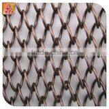 Decrotive chain link curtain/woven decoration mesh/Chain Link Mesh For Decoration (factory)