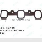 Yuchai Engine Part SP101828 Yuchai Gasket, Inlet Tube 6108G.6QA-1008011A thumbnail-1