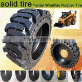 10-16.5 Bobcat Tyre, 385/65-D22.5 Bobcat Skid Steer Solid Tire for Loader thumbnail-1