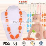 FDA Approved Silicone Teething Necklace for Baby thumbnail-1