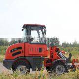 Everun ER08 Wheel Loader Hydraulic Driving, 800KG Loading Capacity With Snow Blade thumbnail-3