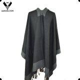 Unisex Woven Knit Big Shawl With Self-Fringes thumbnail-2