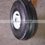 10 Inch Inflatable Pneumatic Rubber Wheel 4.10/3.50-4 thumbnail-5