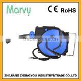 Car Air Supply Retractable Air Hose Reel With 10+1m PU-mesh Hose thumbnail-4