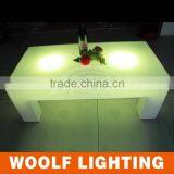 Rechargeable Battery Powered Colorful LED Light Up Tea Table thumbnail-4