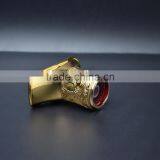 Non Refillable Aluminum-Plastic Bottle Screw Cap, Custom Golden Cap Wholesale thumbnail-4