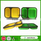 Eco-friendly Collapsible Silicone Rubber Bowl Cover thumbnail-1