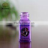 China Manufacture Purple Color 10ml Glass Bottle for Essential Oil thumbnail-1