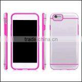 TPU Transparent Soft Phone Case, Colorful Bumper Back Cover for IPhone6 thumbnail-3
