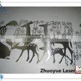 Australia Style Laser Cutting Rusty Screen for Outdoor Privacy/laser Cutting Service thumbnail-1