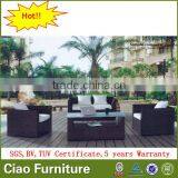Outdoor Leisure Furniture Rattan Sectional Garden Sofa Set thumbnail-1