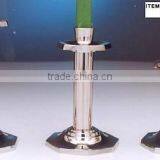 Silver Plated Christmas Candle Holder Set of 3 Piece thumbnail-1