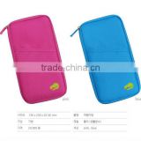 multipurpose Cationic fabric wallet bag pouch bag with passport card pocket travel