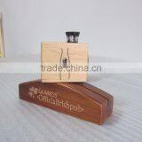 Custom Made Engraved Logo Wooden Card Holder,Business Card Holder thumbnail-2