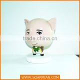 Decoration Customized Cartoon Pig Statue thumbnail-3