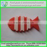 Silicone Rubber Fish Bone Earphone Cable Winder Organizer Holder Cord Winder Fun thumbnail-1